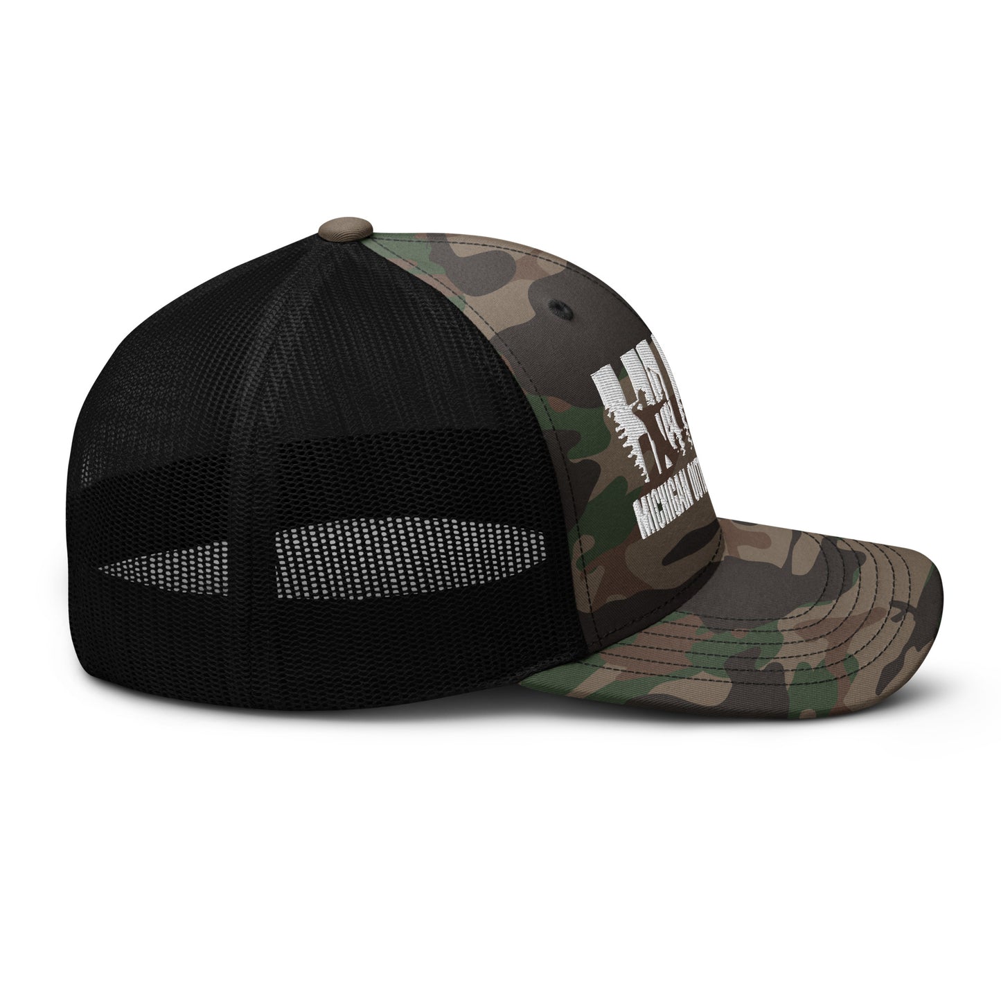 MOO HUNT Camouflage trucker hat