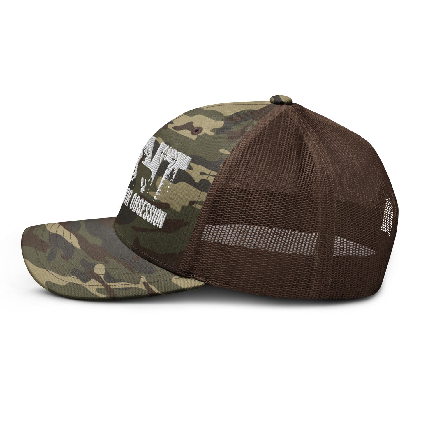 MOO HUNT Camouflage trucker hat