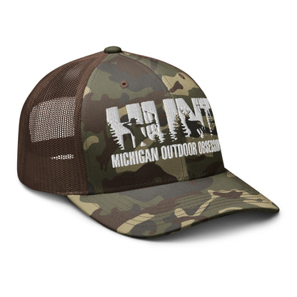 MOO HUNT Camouflage trucker hat