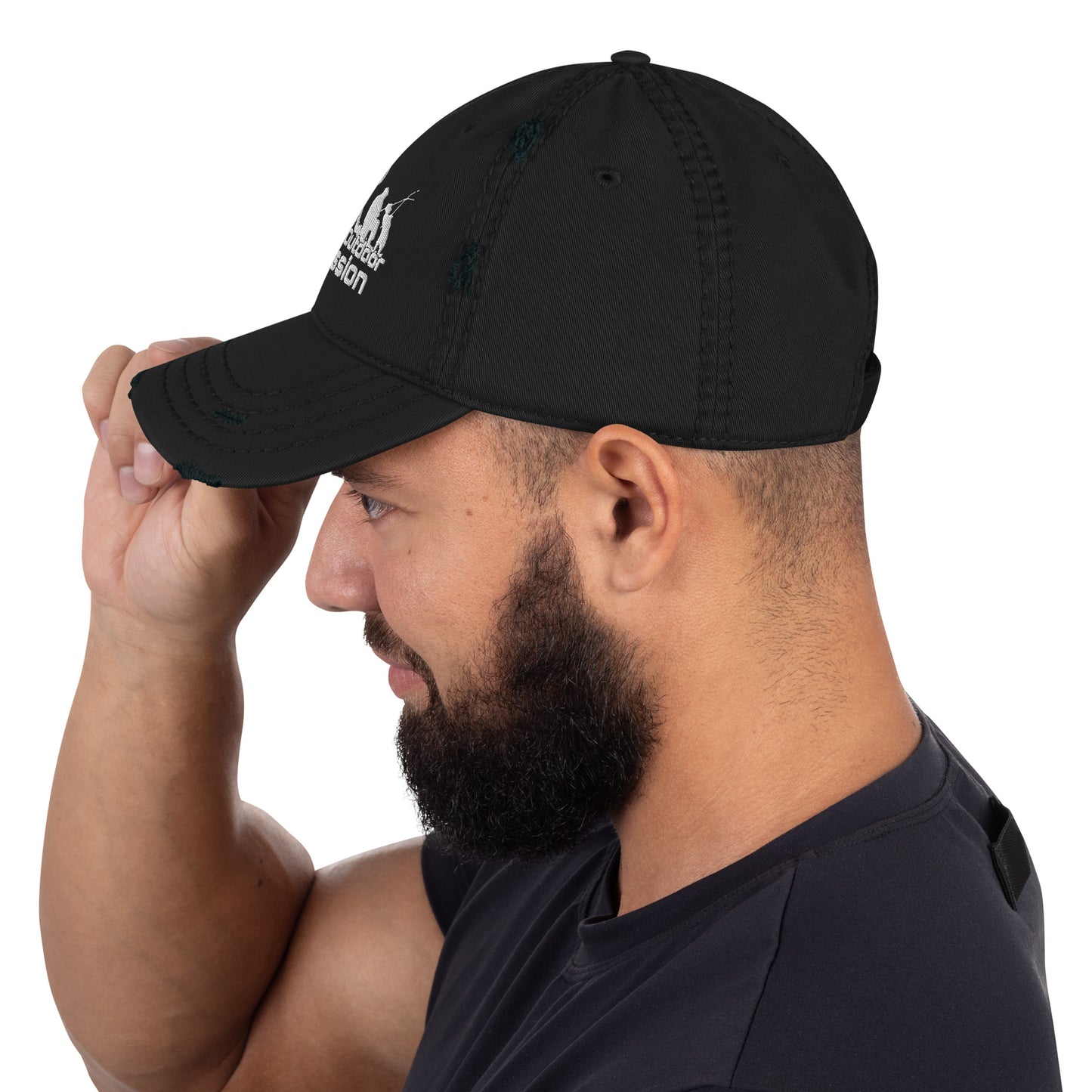 MOO Distressed Dad Hat