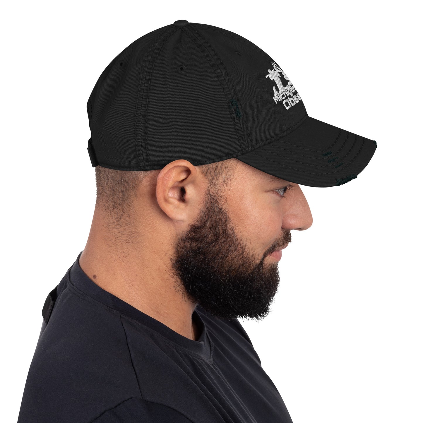 MOO Distressed Dad Hat