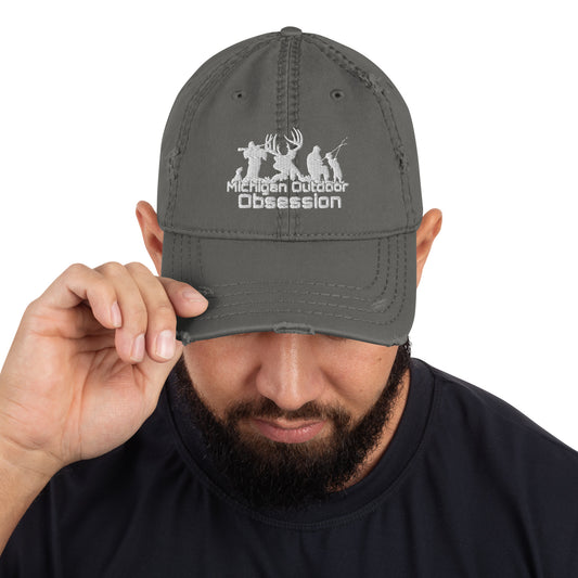 MOO Distressed Dad Hat