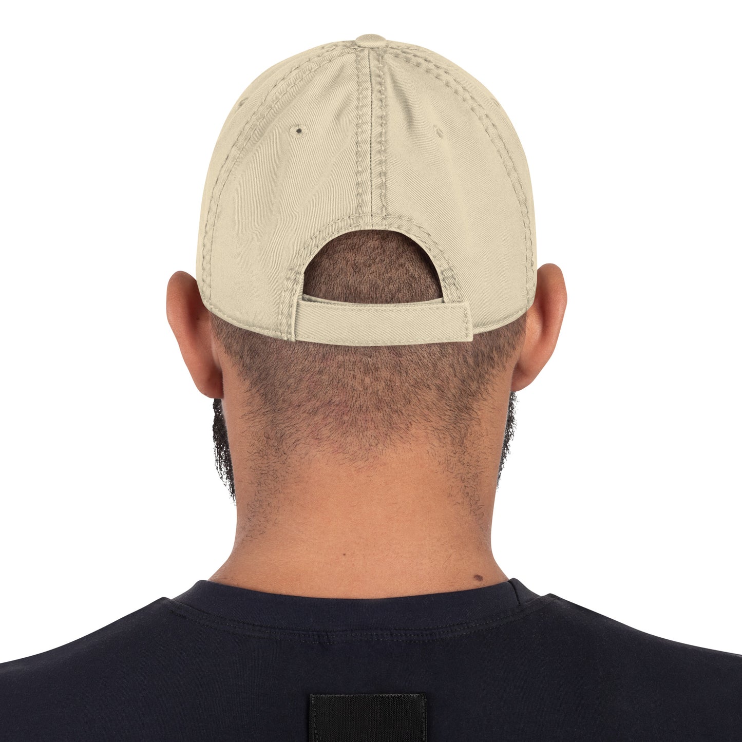 MOO USA Distressed Dad Hat