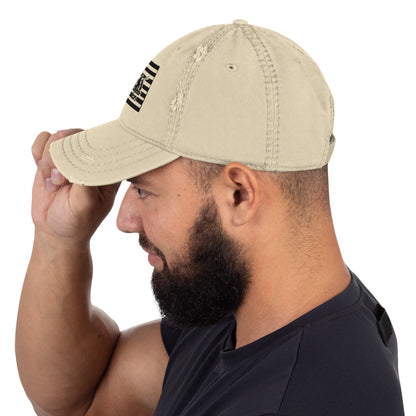 MOO USA Distressed Dad Hat