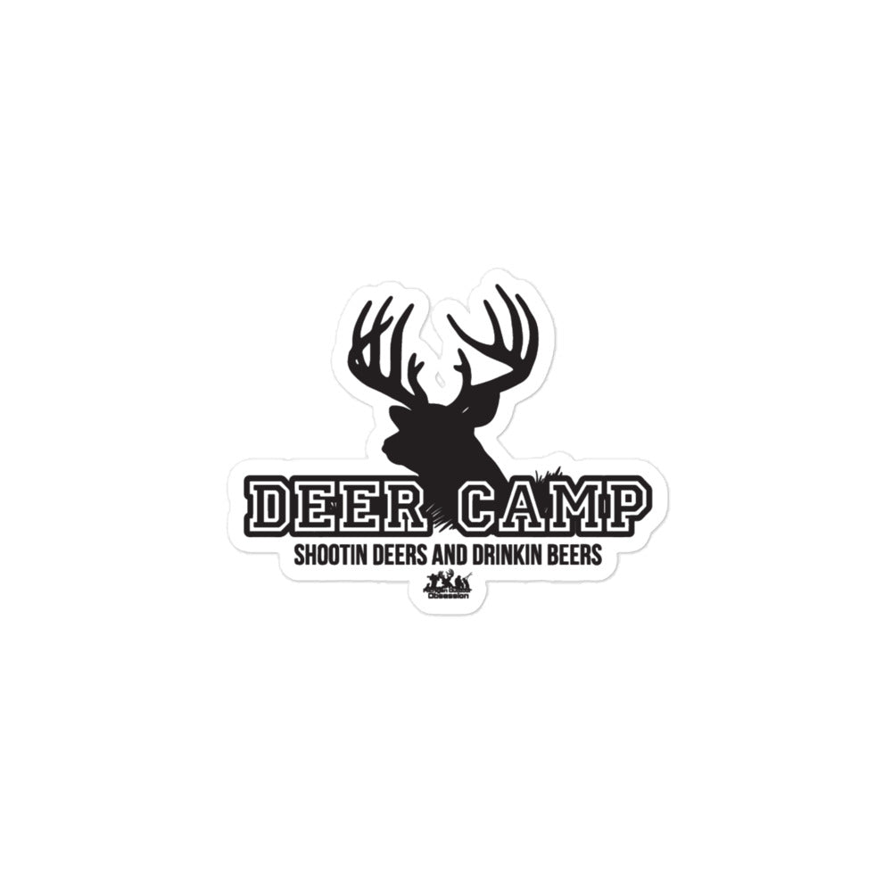 MOO DEER CAMP Bubble-free stickers