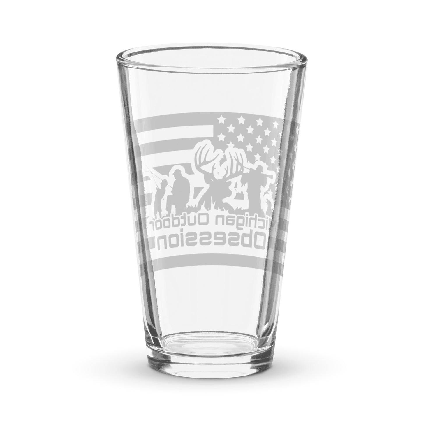 MOO USA Shaker pint glass