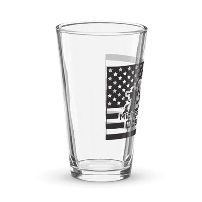 MOO USA Shaker pint glass