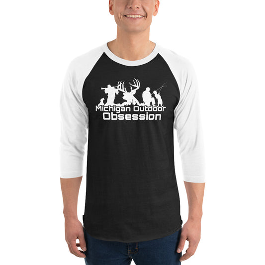 MOO 3/4 sleeve raglan shirt