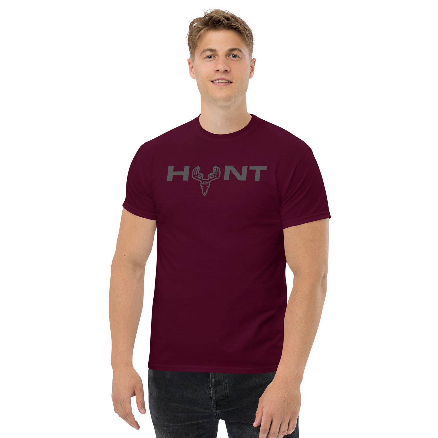 MOO HUNT SKULL Unisex classic tee