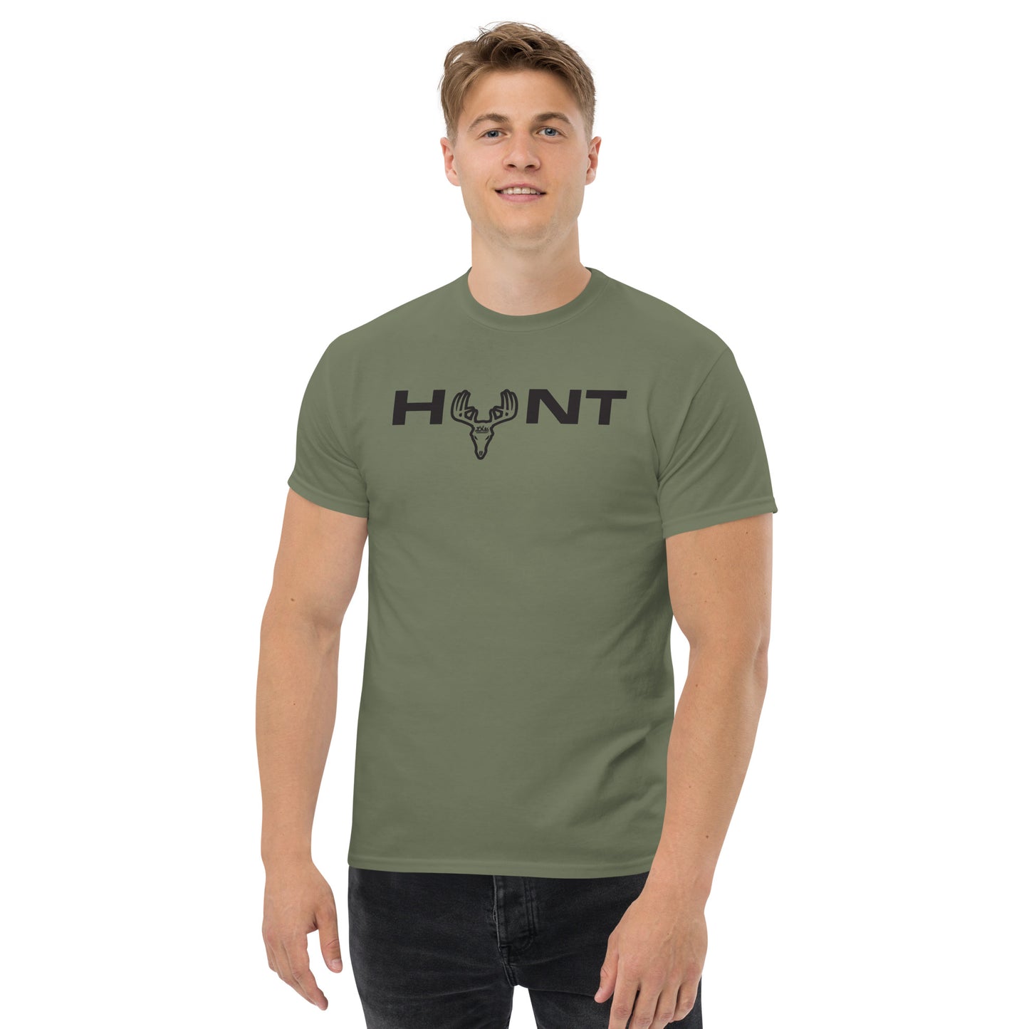 MOO HUNT SKULL Unisex classic tee