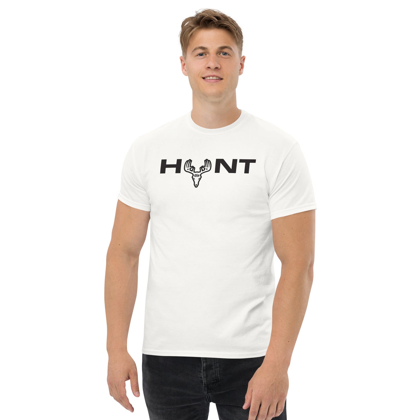 MOO HUNT SKULL Unisex classic tee