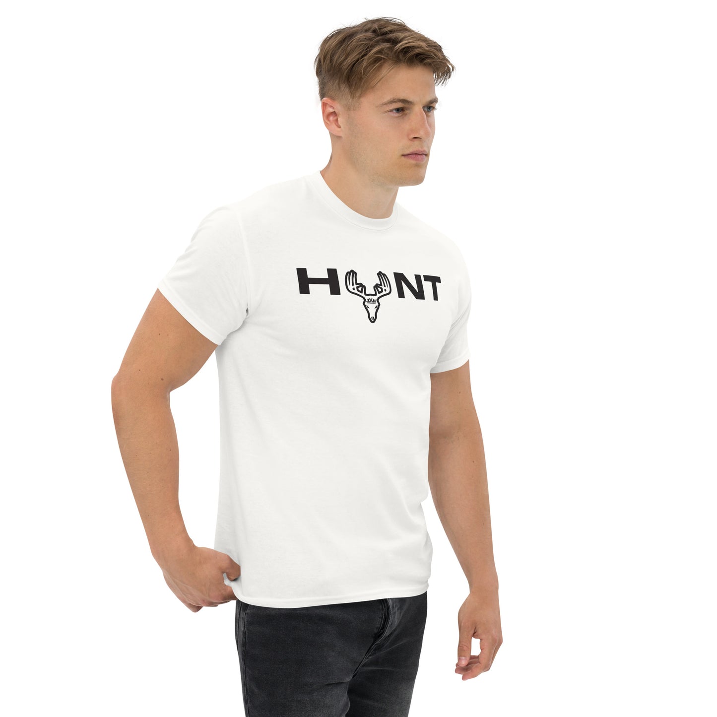 MOO HUNT SKULL Unisex classic tee