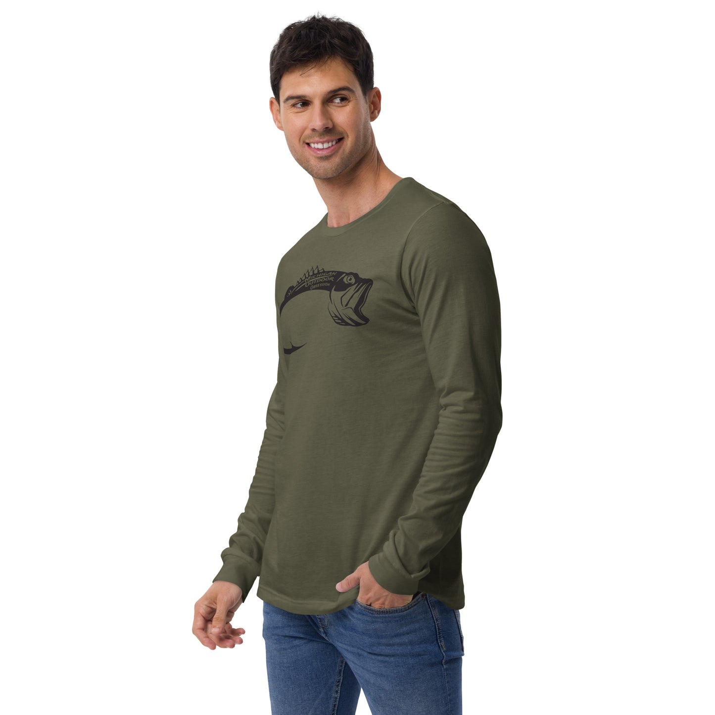 MOO FISH Unisex Long Sleeve Tee