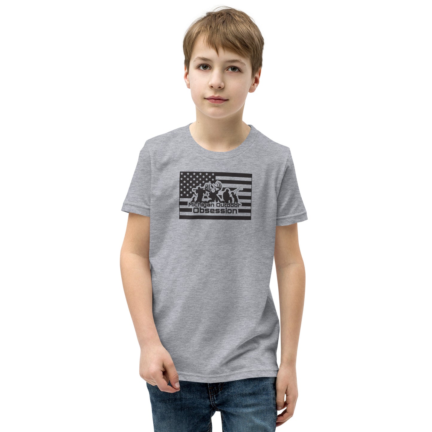 MOO USA Youth Short Sleeve T-Shirt