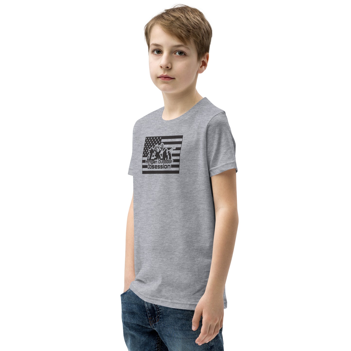 MOO USA Youth Short Sleeve T-Shirt