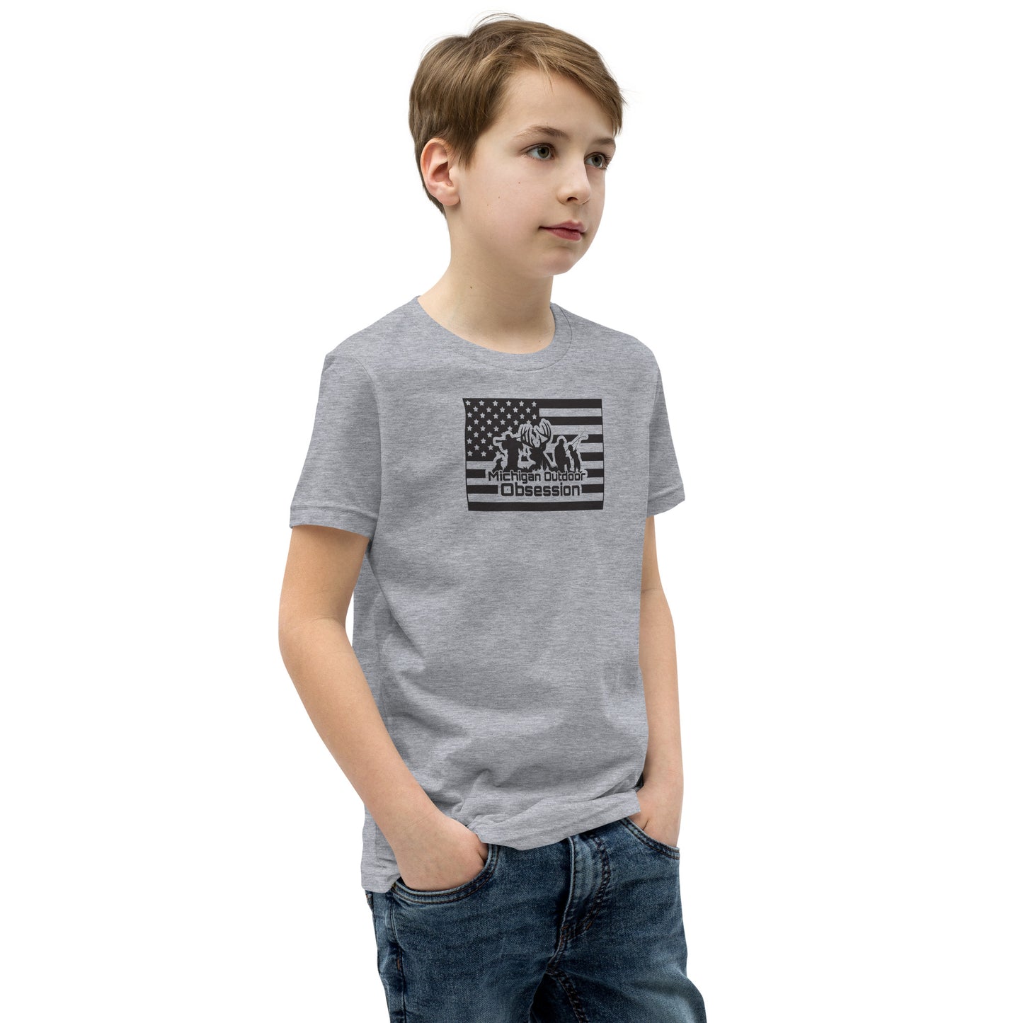 MOO USA Youth Short Sleeve T-Shirt