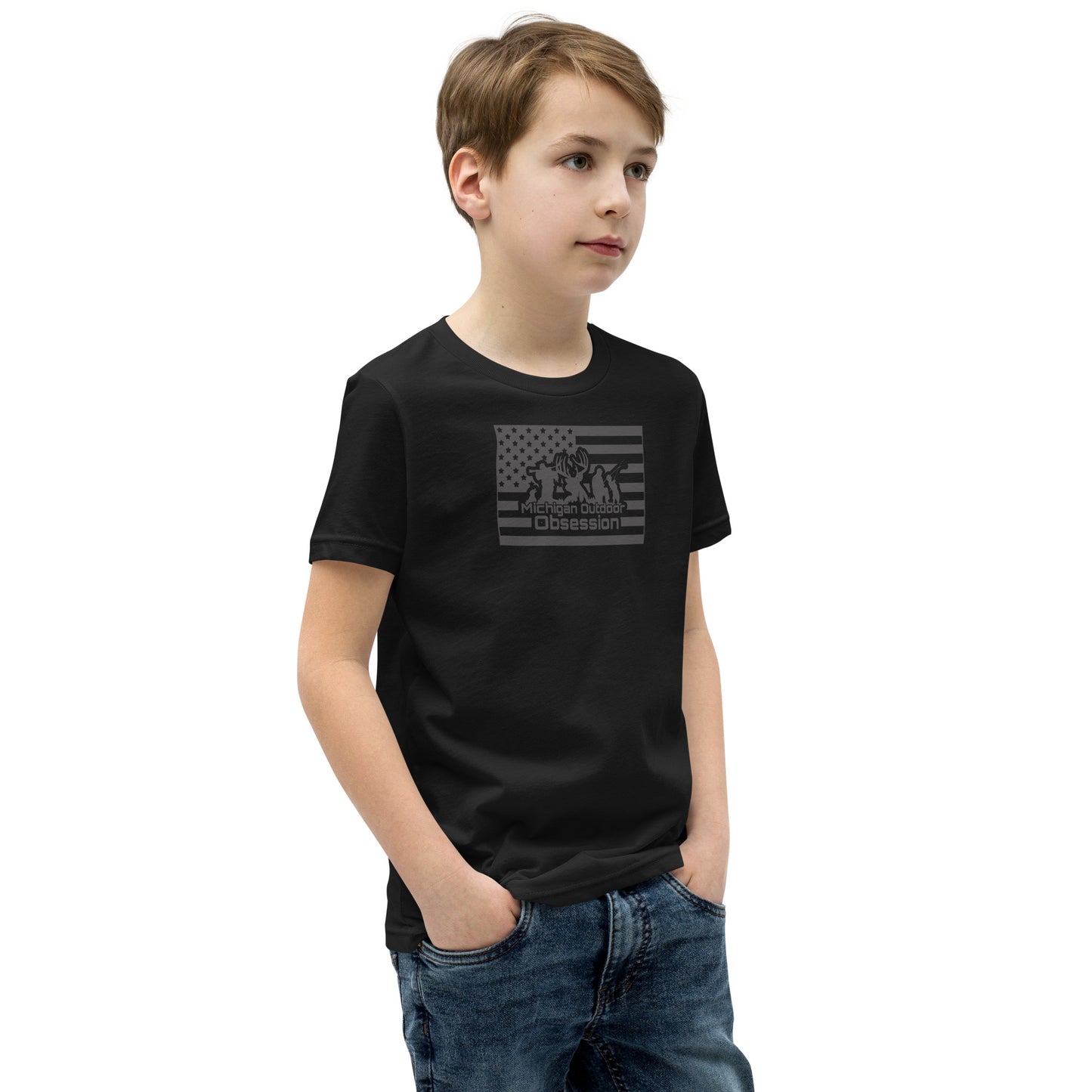 MOO USA Youth Short Sleeve T-Shirt