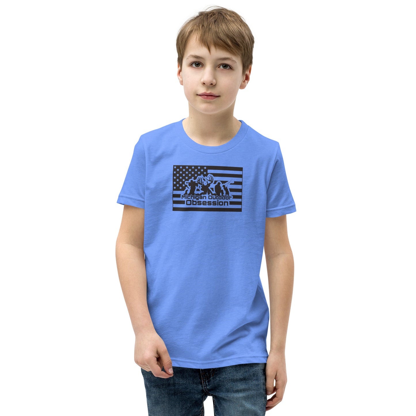 MOO USA Youth Short Sleeve T-Shirt