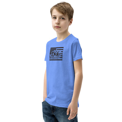 MOO USA Youth Short Sleeve T-Shirt