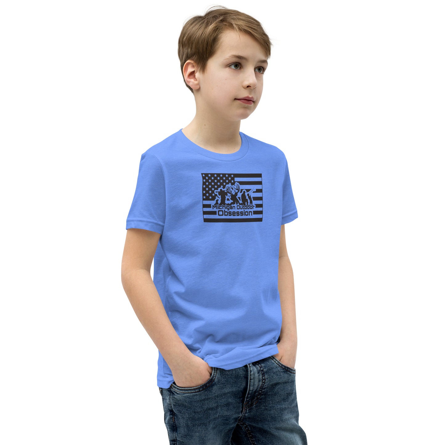 MOO USA Youth Short Sleeve T-Shirt