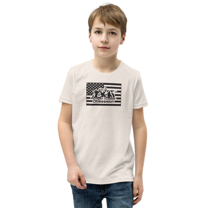 MOO USA Youth Short Sleeve T-Shirt