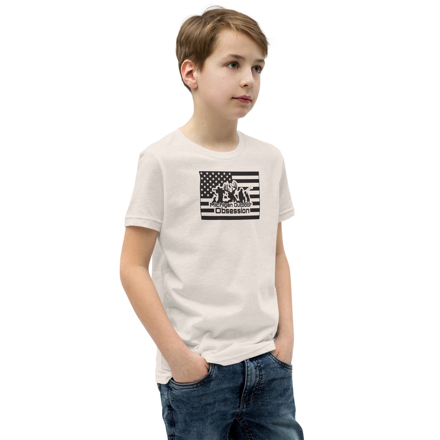 MOO USA Youth Short Sleeve T-Shirt