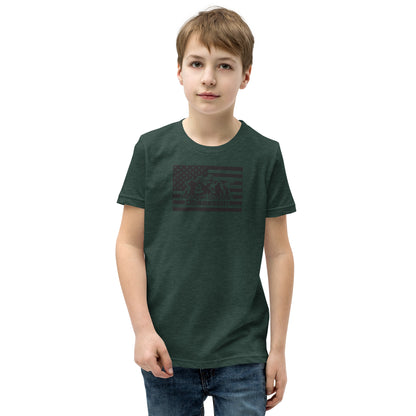 MOO USA Youth Short Sleeve T-Shirt