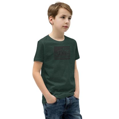 MOO USA Youth Short Sleeve T-Shirt