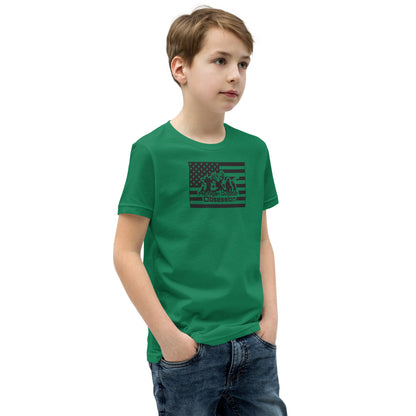 MOO USA Youth Short Sleeve T-Shirt