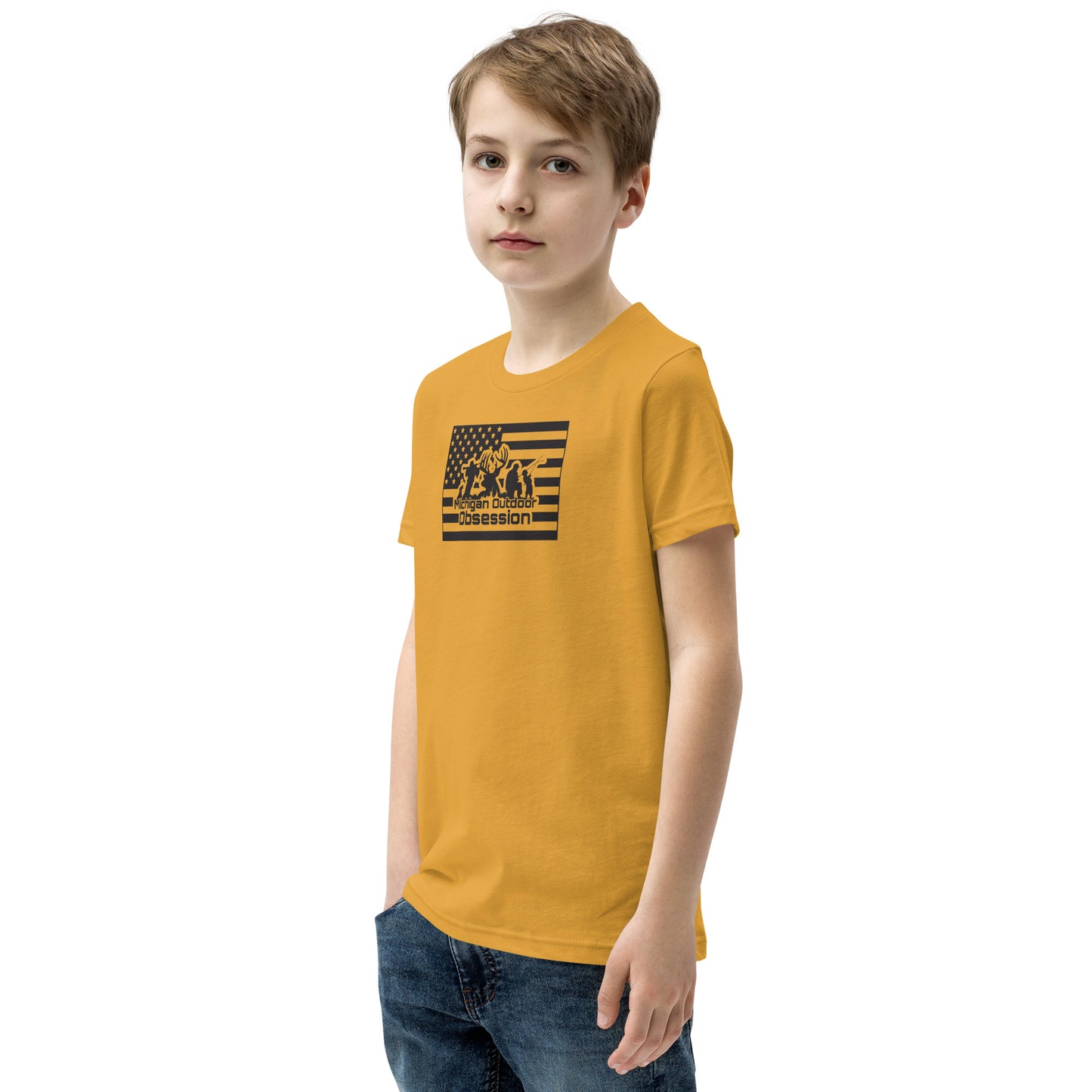 MOO USA Youth Short Sleeve T-Shirt