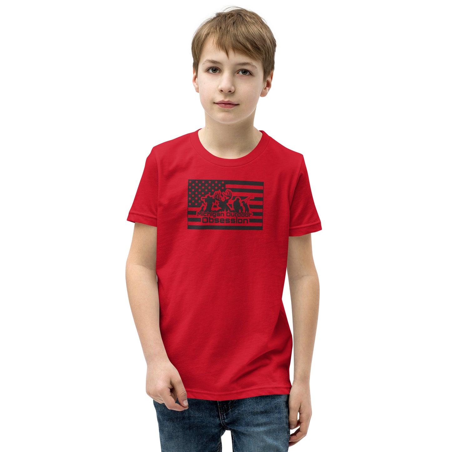 MOO USA Youth Short Sleeve T-Shirt